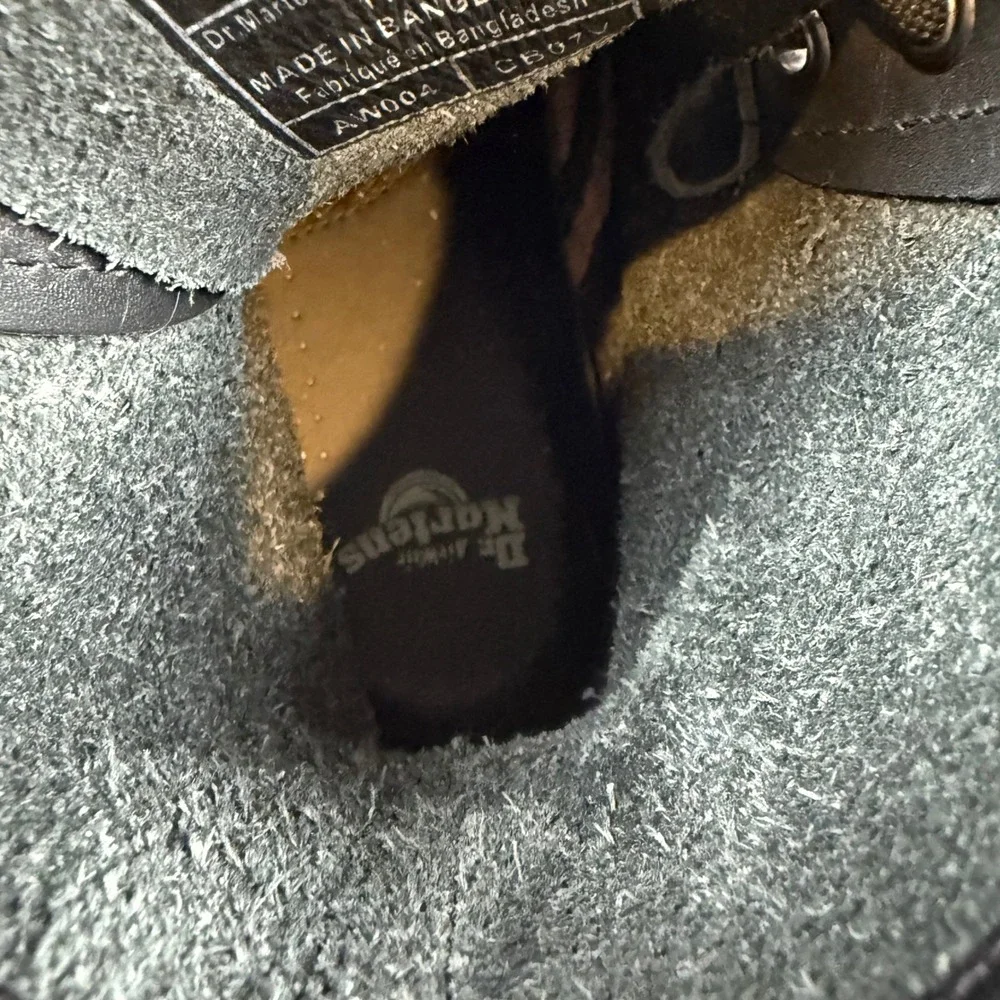 Dr Martens 1460 Black Leather Lace Up Ankle Boots Women's US 6 UK 4 EU 37 - Picture 6 of 8